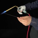 Pistola de soldadura a gás liquefeito com interruptor duplo 1,6m mangueira de borracha maçarico manual soldadura industrial reparações trabalhos 3