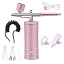 Pistolă de vopsit mini Aku cu compresor USB încărcabil 20cc 40cc electrică pentru vopsirea modelelor atelier garaj hobby 3