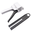 Pistola dosadora para mistura de materiais de impressão dentária proporção 1:1 e 2:1 Construção ergonómica Aplicação precisa Utilização odontológica 2