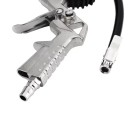 Pistola medidora de presión de neumáticos multiusos, medidor de presión resistente para automóviles, motocicletas, SUV y compresores de aire. 2