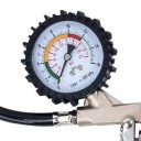 Pistola medidora de presión de neumáticos multiusos, medidor de presión resistente para automóviles, motocicletas, SUV y compresores de aire. 4