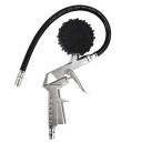 Pistola medidora de presión de neumáticos multiusos, medidor de presión resistente para automóviles, motocicletas, SUV y compresores de aire. 5