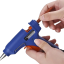 Pistola per colla a caldo 13,3 × 10,9 cm con cavo di 103 cm Pistola elettrica manuale per colla per riparazioni domestiche decorazioni e creazioni 2