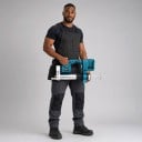Pistola per ingrassaggio a batteria 69 MPa Motore senza spazzole 960 W Tubo 50 cm Luce LED Blu Per batterie Makita 18 V Per officina e autofficina 4