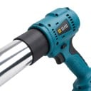 Pistola per ingrassaggio a batteria 69 MPa Motore senza spazzole 960 W Tubo 50 cm Luce LED Blu Per batterie Makita 18 V Per officina e autofficina 11