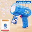Pistolet à bulles automatique jouet pour enfants en plastique ensemble pour jeux en plein air et célébrations sûr pour les enfants coloré 5