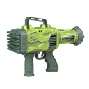 Pistolet à bulles dinosaure pour enfants 52 trous Pistolet à bulles électrique pour jeux en plein air, fêtes et mariages, cadeau pour enfants 5