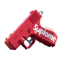 Pistolet à eau double face 15 x 3 x 11 cm Jouet de pulvérisation pour enfants pour des blagues Pistolet à eau en plastique compact 3