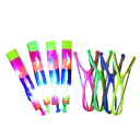 Pistolet à élastique LED lumineux avec hélicoptères volants 10 pcs 3