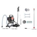 Pistolet à peinture sans air sur pied 950 W 340 × 295 × 408 mm noir rouge pour la peinture et le vernissage des surfaces 2