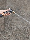 Pistolet de pulvérisation de jardin en métal sur tuyau 14x9cm pulvérisateur réglable buse en laiton jet haute pression pour arroser laver la voiture 5