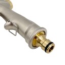 Pistolet de pulvérisation de jardin en métal sur tuyau 8 modes 19x11cm pulvérisateur réglable connexion en laiton pour arrosage lavage de voiture 3