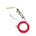 Pistolet de soudage au gaz liquide Double interrupteur 1,6 m tuyau en caoutchouc Chalumeau manuel Soudage industriel Réparations Bricolage 2