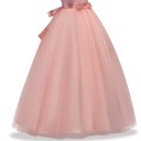 Pitkä tyttöjen mekko J3040 7