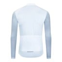 Pitkähihainen pyöräilypaita täyspitkällä vetoketjulla, kontrastiväriset hihat ja matala kaulus maantiepyöräilyyn unisex 11