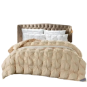 Piumino 200 x 230 cm 3,5 kg Piuma d'oca bianca Piumino invernale con cuciture a 3D Struttura a camere Piumino caldo 9