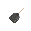 Pizzaspade 30 x 70 cm Perforeret metalspade med langt håndtag til pizza i ovnen eller på grillen Professionelt køkkenudstyr 1