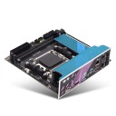 Placa base 17 x 17 cm ITX con zócalo AM5 y chipset B650 para AMD Ryzen 7000 con DDR5 hasta 96 GB 2x M.2 NVMe PCIe 4.0 y LAN de 2,5 Gb negra 4