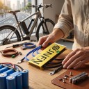 Placa BMS de Balanceamento JNFN S Bluetooth 8S até 22S 170 A Ponta 425 A Para Li-ion LiFePO4 LTO e Na-ion Amarela Para bicicletas elétricas 3