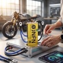 Placă BMS de echilibrare JNFN S Bluetooth 8S până la 22S 130 A Vârf 325 A Pentru Li-ion LiFePO4 LTO și Na-ion Galbenă Pentru biciclete electrice 3