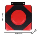 Placă de antrenament box la perete 30x30x10 cm țesătură Oxford piele PU sac de antrenament Taekwondo cu nisip echipament de fitness pentru lupte acasă 2
