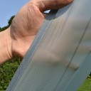 Placa de camping ultraligera tarp impermeable tamaño 5 x 3 m de nylon recubierto de silicona gris como tienda para 3 a 4 personas en el camping 2