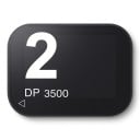 Placa de fósforo para radiografía dental sin imán, tamaño 2 (31 × 41 mm), sensor PSP digital, negra, para radiografía intraoral con escáner 1