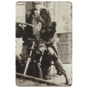 Placa de metal retro decorativa 7