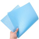 Placa de plástico simulación de agua 25 x 27,5 cm Folio azul transparente con textura de superficie para dioramas modelismo río lago y piscina 12