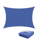 Placă de umbrire impermeabilă 400x400 cm din poliester pentru grădină, terasă, balcon, piscină, plajă, cort, umbrelă, camping exterior 5