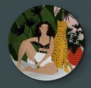 Placă decorativă cu motiv de fiară 5