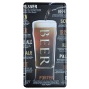 Placa decorativa em metal 16