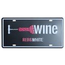 Placa decorativa em metal 20