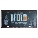 Placa decorativa em metal 23