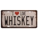 Placa decorativa em metal 3