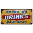 Placa decorativa em metal 7