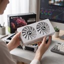 Placă grafică SOYO Radeon RX580 Dublu răcitor 8 GB GDDR5 PCI Express 3.0 x16 HDMI DisplayPort DVI Albă Pentru jocuri și redare video 2