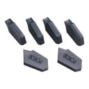 Placas de corte de carburo SP300 PC9030 10 unidades Para desbaste y ranurado Carburo sinterizado Gris Para torno y mecanizado de metales 1