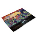 Place Mat with Geometric Ornaments 3