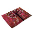 Place Mat with Painted Plants 3