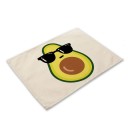 Placemat met avocado-thema 6