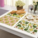 Placemat met avocado-thema 4