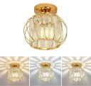 Plafondlamp met metalen frame en glazen lampenkappen met afgeschuinde randen, E27 fitting, basis 10 cm, breedte 16 cm, hoogte 16 cm 4