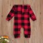 Plaid-Overall für Kleinkinder T2717 5