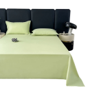 Plain Fitted Sheet Without Elastic 250 x 230 cm Smooth Surface for Everyday Use Student Accommodation 18