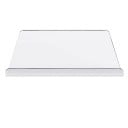 Planche à découper transparente avec bord 40 x 30 cm Planche à découper de cuisine antidérapante Planche à découper en plastique durable Facile 1