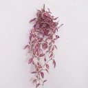 Planta artificial pendente 75 cm Guirlanda decorativa de plástico para interior, casamento, varanda ou vaso suspenso 2