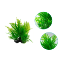 Plantă artificială pentru acvariu 14 cm Iarbă decorativă din plastic moale Vegetație acvatică realistă Adăpost pentru pești Ornament acvaristic fără întreținere 2