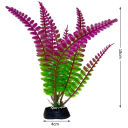 Plante aquatique en plastique 4 x 18 cm Décoration aquatique artificielle Plante simulée Ne pourrit pas Décoration non toxique pour poissons 3