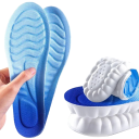 Plantillas de color neutro para zapatos Absorción de impactos Material suave Soporte para el pie Para uso diario Forma recortable Calzado 3